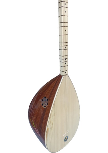 41 Tekne Karaağaç Tam Profesyonel Uzun Sap Bağlama (Polyester)