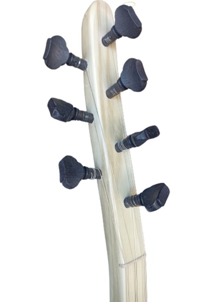 41 Tekne Karaağaç Tam Profesyonel Uzun Sap Bağlama (Polyester)