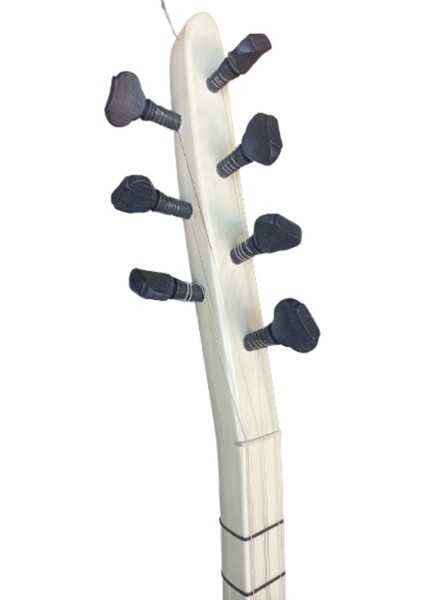 41 Tekne Karaağaç Tam Profesyonel Uzun Sap Bağlama (Polyester)