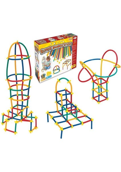 Süper Bambu Çubuklar 300 Parça