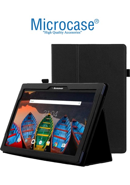 Lenovo Tab 2 A10-70 2in1 Set Bookcase Deri Standlı Kılıf + Bluetooth Klavye - AL8110