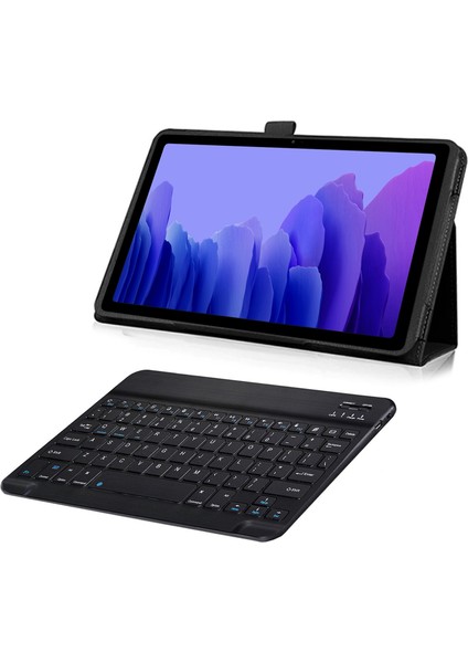 Huawei Mediapad T8 8 Inch 2in1 Set Bookcase Deri Standlı Kılıf + Bluetooth Klavye - AL8110