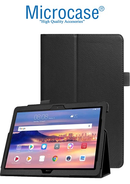 Huawei Mediapad T8 8 Inch 2in1 Set Bookcase Deri Standlı Kılıf + Bluetooth Klavye - AL8110