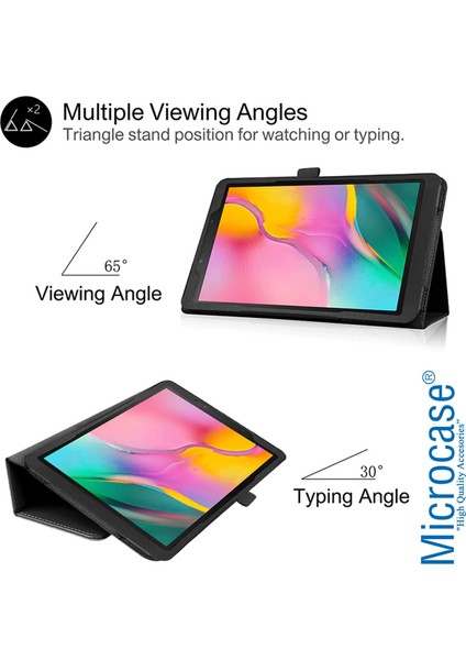Huawei Mediapad T8 8 Inch 2in1 Set Bookcase Deri Standlı Kılıf + Bluetooth Klavye - AL8110