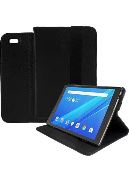 Lenovo Tab 4 8 2in1 Set Alfa Book Case Deri Standlı Kılıf + Bluetooth Klavye - AL81112