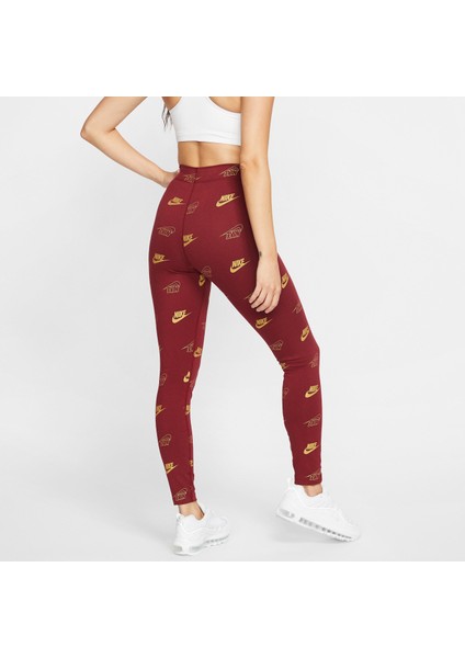 Sportswear Printed Leggings Kadın Tayt fiyatları