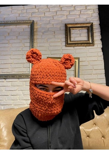 Balaclava / Kar Maskesi / Balaklava Ayıcık Kulak Bere