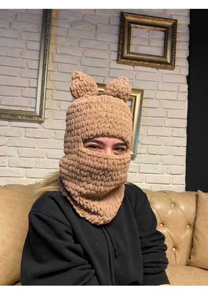 Balaclava / Kar Maskesi / Balaklava Kedi Kulak Bere