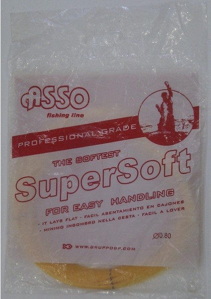 Supersoft Çile Misina 1000M Sarı Balıkmarketim