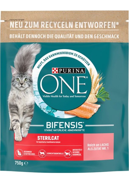 Purina One Somon ve Buğdaylı Kısırlaştırılmış Yetişkin Kedi Maması 800GR.