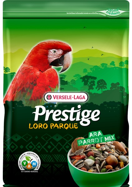 Versele Laga Loro Parque Ara Papağan 2kg