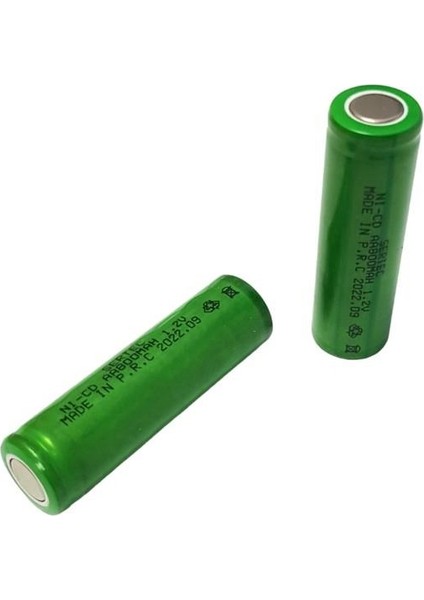 1.2VOLT 800MAH Aa Ni-Cd Şarjlı Kalem Pil Başlıksız - 1ADET