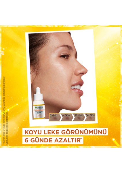 Garnier c Vitamini Parlak Aydınlatıcı Göz Kremi 15ML + Süper Aydınlatıcı Serum 30M