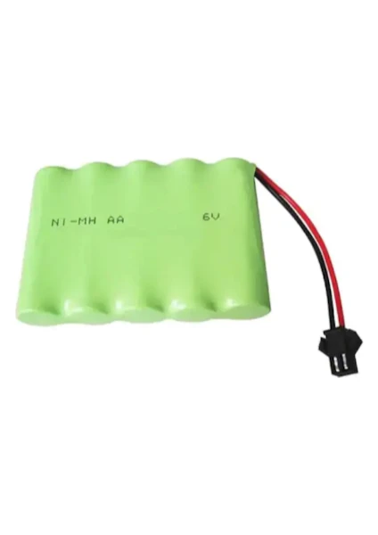 6V 2700MAH Oyuncak Araba Bataryası Siyah Soketli