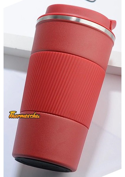 500 ml Kişiye Özel Siyah Termos Mug Kupa, Çay Kahve Kamp Termos, Çift Katmanlı Paslanmaz Çelik Araç Içi Termos fiyatları