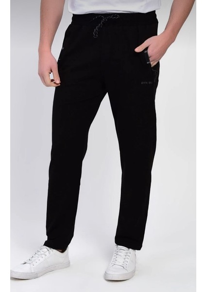 Erkek Siyah Eşofman Altı Boru Paca Beli Lastikli Fermuarlı Cepli Klr Gym As 101 modelleri