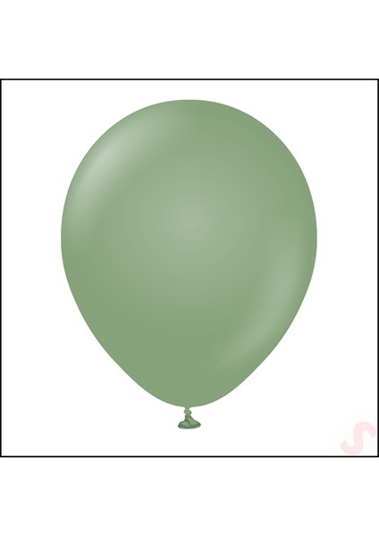 Okaliptus Pastel Balon, 30CM x 8 Adet