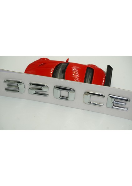 Benz 320 Ce Bagaj Krom Metal 3m 3D Yazı Logo