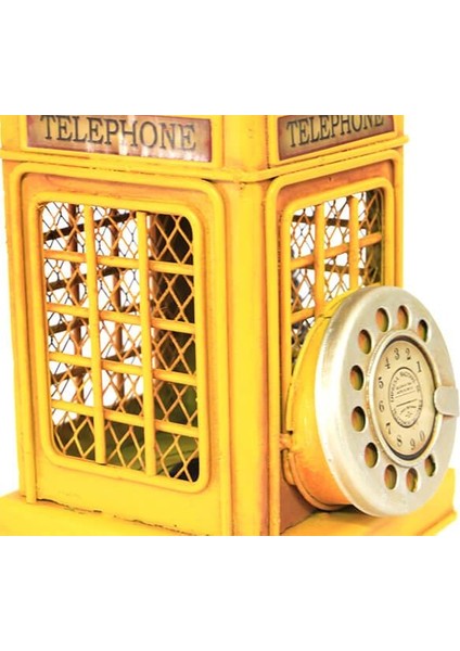 Dekoratif Metal Ahizeli Telefon Kumbara Biblo Hediyelik modelleri