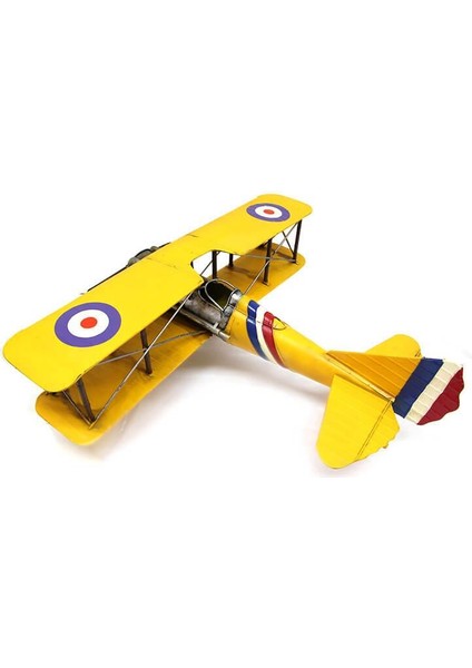 Dekoratif Metal Uçak Çift Kanatlı Dekoratif Hediyelik modelleri