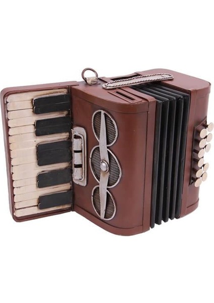 Dekoratif Metal Akordeon Dekoratif Obje Biblo Hediyelik modelleri