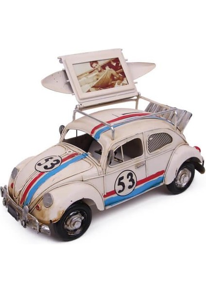 Dekoratif Metal Araba Çerçeveli ve Kumbaralı Hediyelik fiyatları