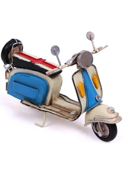 Dekoratif Metal Scooter Vintage Dekoratif Ev Ofis Hediyelik indirimleri