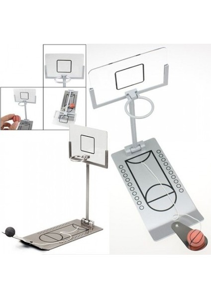 Masaüstü Metal Basketbol Oyunu Dekoratif Hediyelik