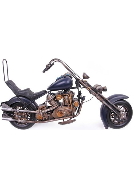 Metal Motosiklet Biblo Dekoratif Hediyelik