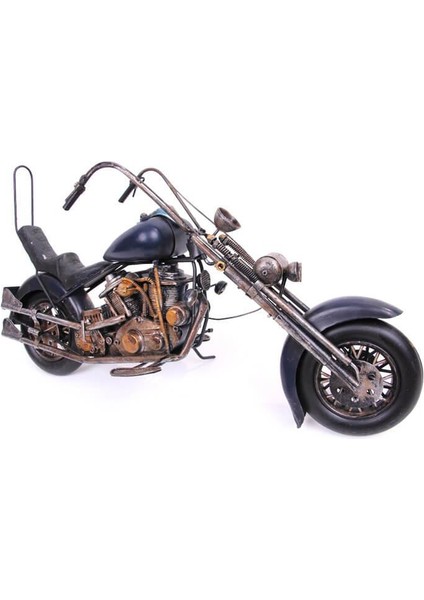 Metal Motosiklet Biblo Dekoratif Hediyelik