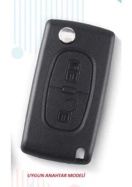 Citroen C3 Picasso C4 C5 C8 Silikon Anahtar Kılıf Seti