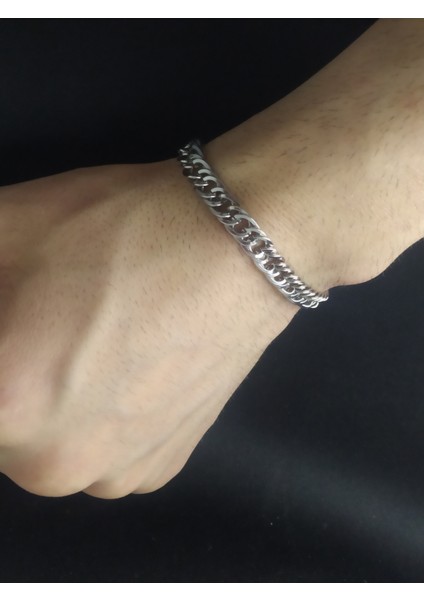 Figaro Zincir Çelik Silver Bileklik fiyatları