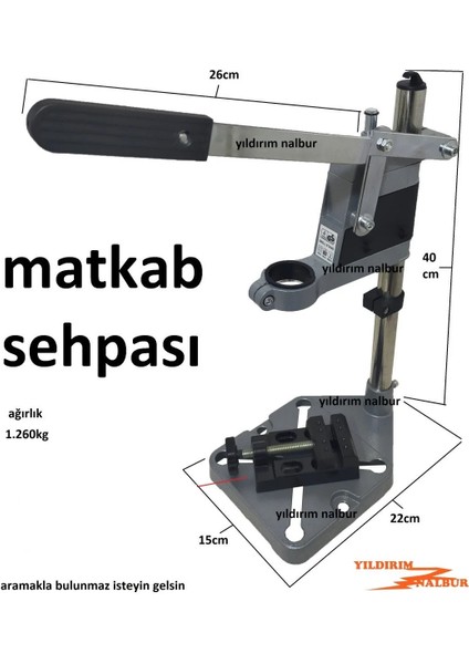 Matkap Sehpası Hobi Matkab Mengene Delik Delme Sehpa