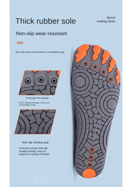 Backcountry Wading Ayakkabı Erkek ve Kadın Açık Dalış Ayakkabıları Plaj Şnorkel Ayakkabıları Yüzme Ayakkabıları (Yurt Dışından) modelleri