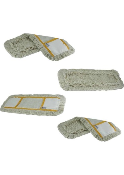 Zincir Dikiş Ekstra Nemli Mop 5'li Paket 80 cm 300 gr