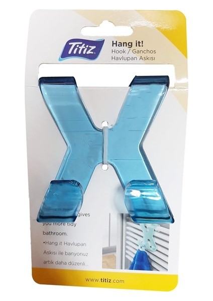Pratik Kolay Taşımabilir Havlupan 2 Kancalı Banyo Askısı