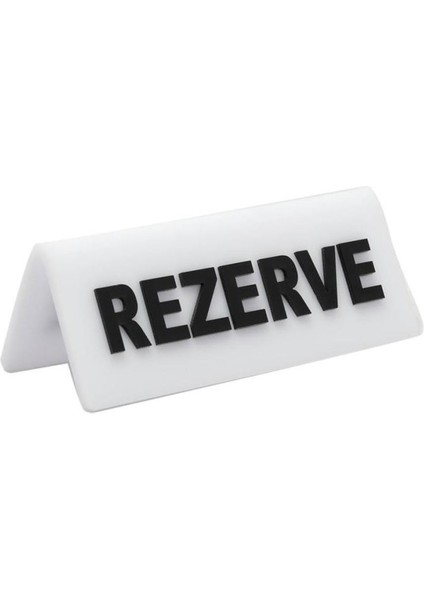 Rezerve Beyaz 6X15 cm H5 Luas Reklam