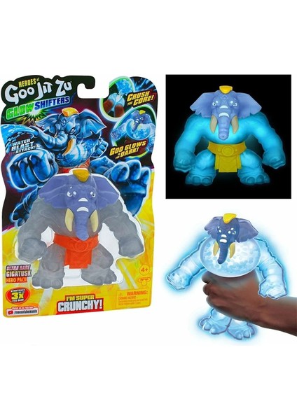 Goojitzu Glow Shifter Karanlıkta Parlayan - Su Fırlatan GJT41000 Ultra Rare Gigatusk fırsatları