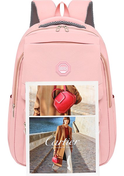 Su Geçirmez Casual Trend Sırt Çantası Ortaokul Çantası (Yurt Dışından) indirimleri