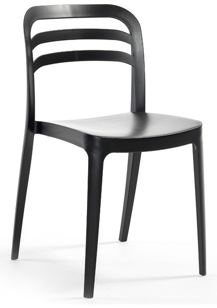 Aspen Bahçe Balkon Renkli Sandalye Siyah 4'lü Set fırsatları