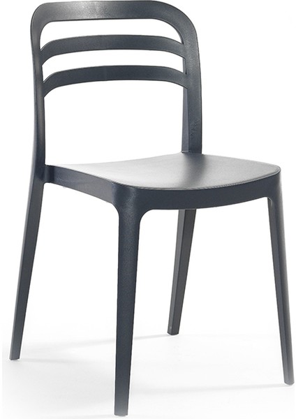 Aspen Bahçe Balkon Renkli Sandalye Antrasit 6'lı Set fiyatları