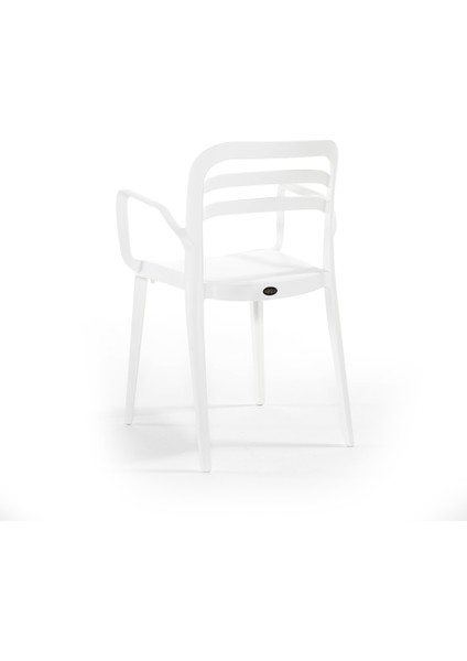 Aspendos Bahçe Balkon Renkli Koltuk Beyaz 6'lı Set fiyatları