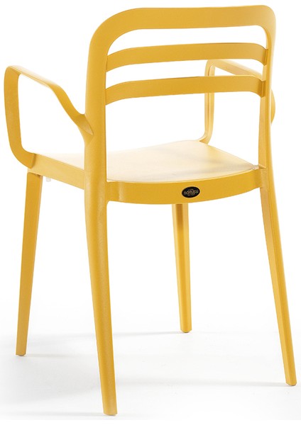 Aspendos Bahçe Balkon Renkli Koltuk Hardal 6'lı Set fiyatları