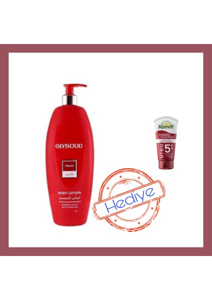 Parfümsüz Parabensiz Vücut Losyonu Pompalı 500ML.EL Kremi Hediye