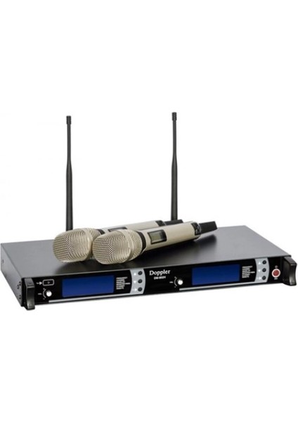 DM802H Çift El Tipi Telsiz Mikrofon