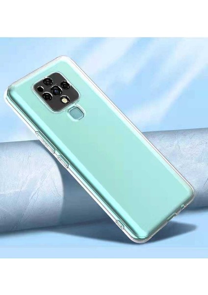 Tecno Camon 16 Kamera Korumalı Şeffaf Yumuşak Silikon Kılıf