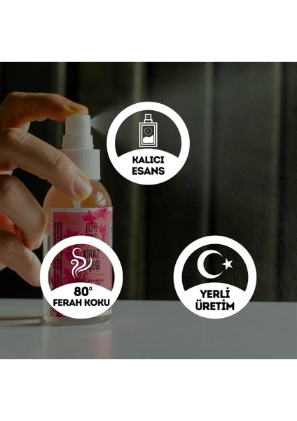 Kiraz Çiçeği Sprey Kolonya 100 ml