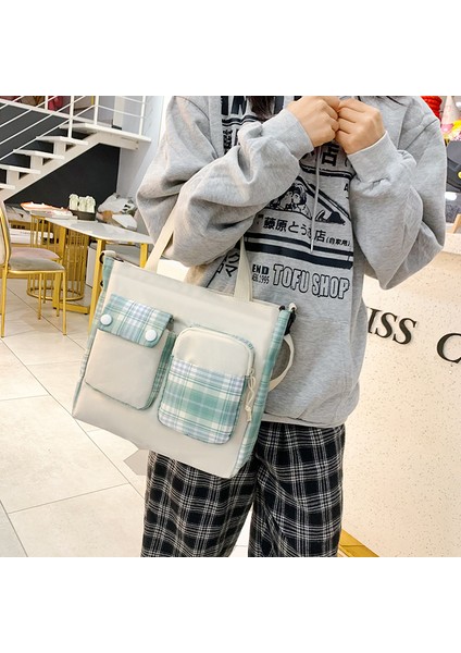 5 Parça Büyük Kapasiteli Okul Çantası Seti (Yurt Dışından) modelleri