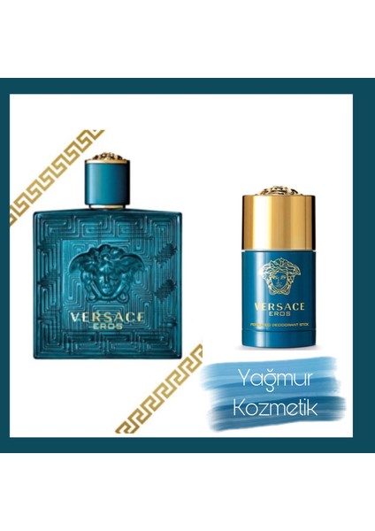 Eros P. H Edp 200 ml & Versace Eros Deo Stick 75 ml