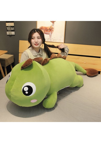 Büyük Gözlü Dinozor 80 cm Peluş Oyuncak (Yurt Dışından)